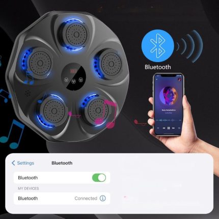 boks​ Shopex.rs OnlineProdavnica Najbolje cene Shoppex Sport i fitnes Pametni Bluetooth boks trener sa LED osvetljenjem