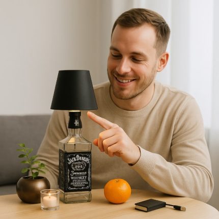 Lampa od flaše koja ulepšava svaki prostor - glavna slika